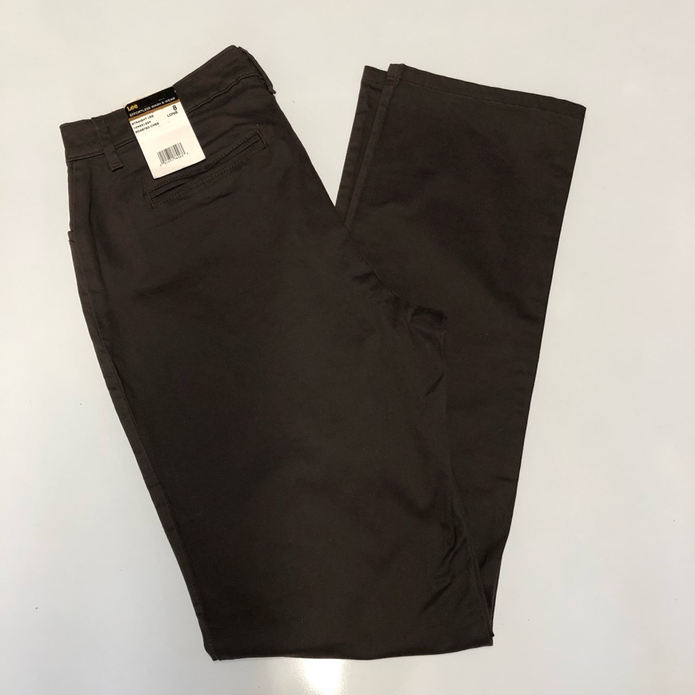 Lee Relaxed fit Straight leg Mid rise Pants Size 8 Long